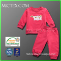 2014 fashion lovely o neck kids clothing wholesale OEKO-TEX ISO9001